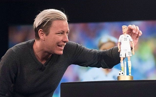 abby wambach barbie doll